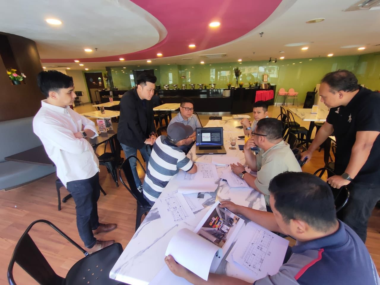 Team planning session